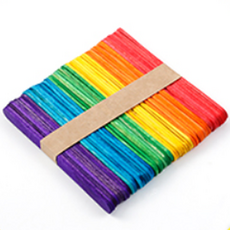 硬棒 03 彩色 115mm, 100個, 混合顏色