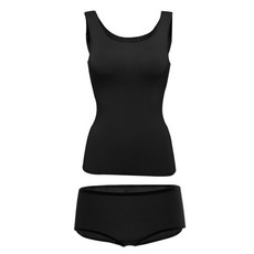 Soleil Modal Seamless Seamless Running Camis + 三角內褲套裝