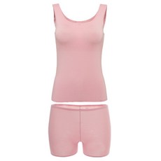 Soleil Modal Seamless Seamless Running Camis + 平角短褲套裝