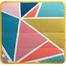 Botta Design The Jonet 露營格紋迷你野餐墊, 黃色