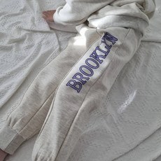 EVERYDAY FANCY 兒童冬季刷毛布魯克林長褲