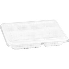 스완 국 찜 탕 도시락 일회용 실링 배달용기 23193-6A 650ml 백색 뚜껑포함, 1개, 200개입
