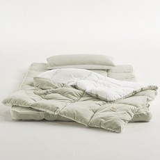 lolbaby 禮帽套組, 乳白色 橄欖綠