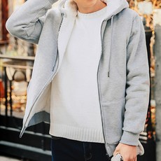 meosidda 極致保暖毛絨連帽拉鍊外套