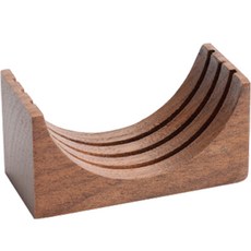 KALDIN 胡桃木3孔粉餅濾網支架, 單一顏色, 1個