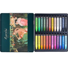 辛普利安 雷諾瓦軟性油畫棒, 24色, 1個