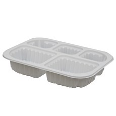스완 국 찜 탕 도시락 일회용기 실링 배달 백색 뚜껑 미포함 19153 5-A 550ml, 1개, 200개입