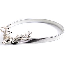 쿼르디 커튼 스트랩, 1개, 사슴 실버