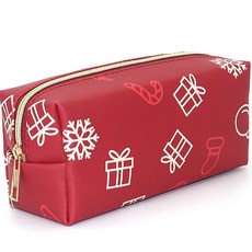 크리스마스 PU 8각 파우치