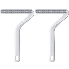 Kkokka 簡約除毛球棒, 2個, 珍珠白