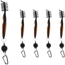 MONZA 湖高爾夫俱樂部清潔刷 5p, 橙色