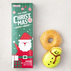 크리스피크림도넛 크리스마스 에디션 어소티드 3입 세트, 173g, 1개입, 1세트