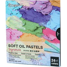 SUCO 軟性油畫棒 馬卡龍色 SC-120, 25色, 1套