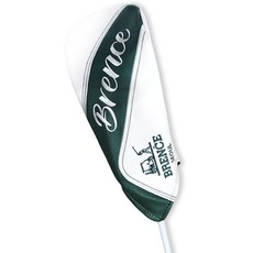 BRENCE 高爾夫球桿套 球道木, 白色