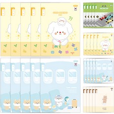 PENPIA 700小學10本韓文筆記本, 隨機發貨, 30個