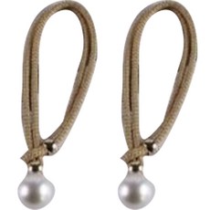 유넬 커튼 고정 스트랩 옐로우, 2개, 옐로우계열