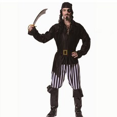 PARTY COSTUME 男款萬聖節角色扮演服裝套裝 HR32901