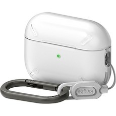 Ringke 分層鑰匙圈保護殼, 霧面透明, AirPods Pro 2代