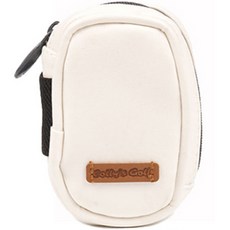 COLLYS GOLF 夾式雙球袋, 白色, 1個