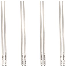 RAONNURI 快樂病毒成人筷子 波浪微笑 4p, 單一顏色, 筷子 4p, 4個