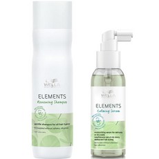 WELLA PROFESSIONAL 煥活洗髮精 250ml+鎮靜精華 100ml, 1套