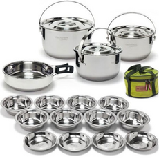 Kitchen-Art 不銹鋼 Coppel 餐具套組 8~9, 單一顏色, 1套