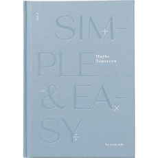 eedendesign 家庭帳簿 第2版, 1個, 粉藍色