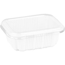 스완 국 찜 탕 도시락 일회용 실링 배달용기 19157 1450ml 백색 뚜껑 미포함, 1개, 200개입