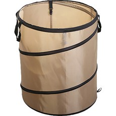 더조넷 캠핑야외 휴지통 대, 베이지, 1개