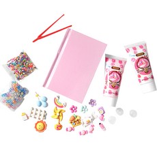 DIY迷你日記裝飾組合, 1套, 隨機出貨(裝飾配件)