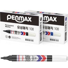 PENMAX Long Meteor Magic 108 2pcs x 12p 套組, 1套, 黑藍