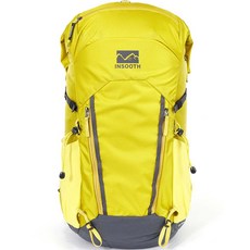 INSOOTH Raymond Climbing 中號背包卷頂 35L + 防雨罩, 石灰黃