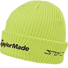 TaylorMade Tour男款毛線帽 TD392, 淺綠色