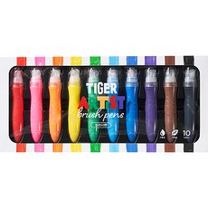 MY LITTLE TIGER 老虎彩繪筆套組, 10色