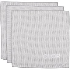 HYUNDAI MOBIS 現代摩比斯 Aurore 玻璃擦拭布 40 x 40cm, 灰色, 3個