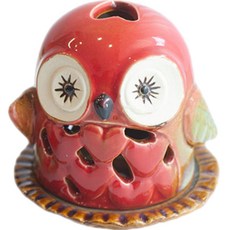 Sante 復古室內裝飾品 貓頭鷹燭台 蠟燭架 小, 單一顏色