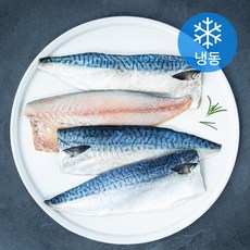 은빛파도 남해수협 고등어 구이 조림용 (냉동), 1팩, 450g(5입)