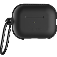 araree Airpods保護殼, AirPods Pro 2, 黑色的, 1個