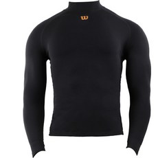 Wilson 男款Wilson小口袋冬季刷毛內搭衣 WT5BA0300