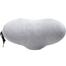 LOVINGLAB 攜帶型記憶海綿腰墊, 淺灰