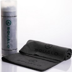 Squalo 濕式運動毛巾, 灰色, 1個