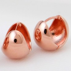 MINIART 女款 14K Om 小金針耳環 JT121