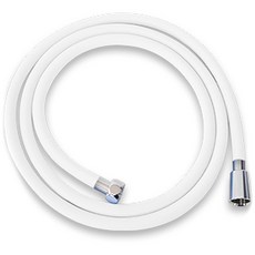 Winprice 韓國製防纏繞PVC蓮蓬頭軟管, 2m, 白色