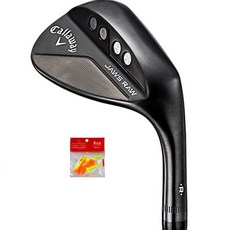 Callaway Jaws 低鋼坡跟黑色 NS + Maya 高爾夫 T 卹, 56度, R