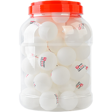 후니마켓 ABS소재 연습용 탁구공 60p, 1개, 화이트, 60개입
