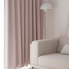 ID 遮光記憶窗簾, 03 淺粉色