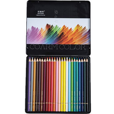 NYONI 尼奧尼 By Fit油性彩色鉛筆鐵盒, 24 種顏色, 1個