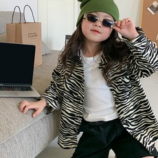 兒童款斑馬襯衫 CCV59GSH641