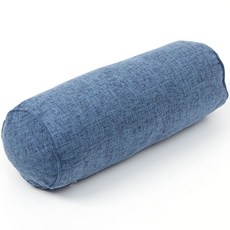 圓筒長抱枕, 藍色