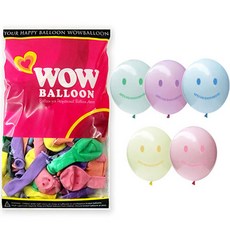 Special Day For You 氣球 50入, 混合(粉紅色, 藍色, 黃色, 綠色, 紫色), 1個